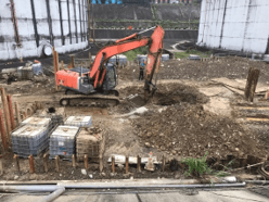 蘇澳供油中心 #1 及 #7 油槽區土壤污染整治工作－工區開挖作業