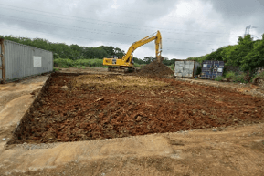 桃園煉油廠油廠段8-3、11及12地號土壤污染整治工程－整治中