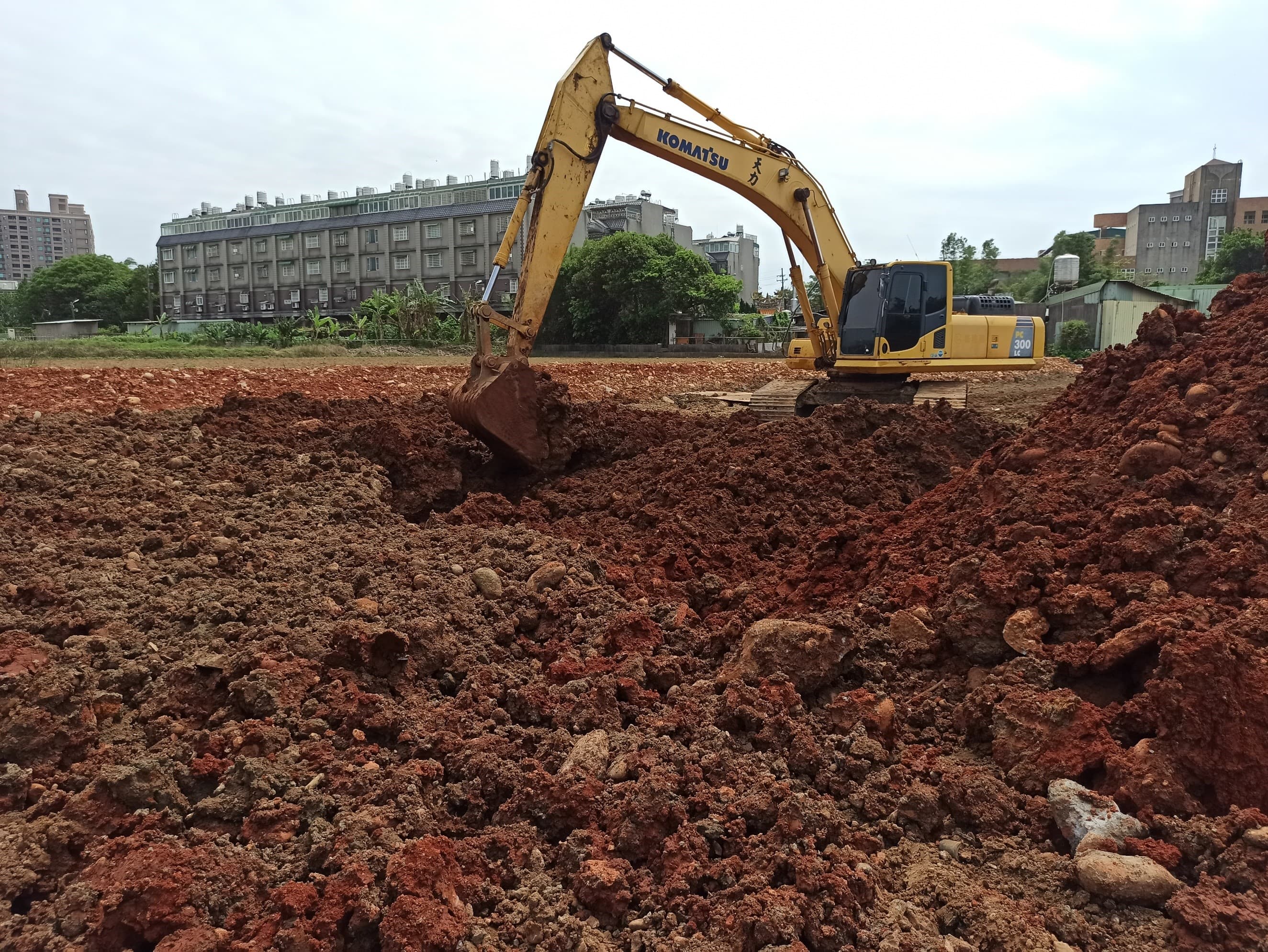 欣榮鋼鐵廠土壤污染整治工程-作業中