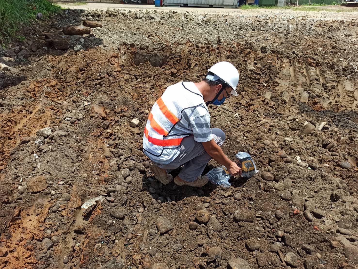 欣榮鋼鐵廠土壤污染整治工程-XRF檢測